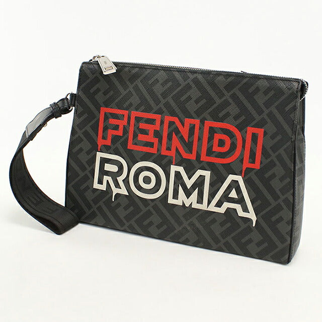 FENEI クラッチバッグ FENDI クラッチバッグ フェンディ 鍵付き 中古