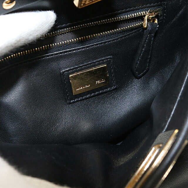 中古 フェンディ ハンドバッグ レディース ブランド FENDI ピーカブー 2WAY 8BN244 ブラック USDFE117361011