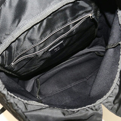 中古 フェンディ リュック メンズ ブランド FENDI FFジャガード バックパック 7VZ066 ブラック USDFE117362011