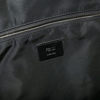 中古 フェンディ リュック メンズ ブランド FENDI FFジャガード バックパック 7VZ066 ブラック USDFE117362011