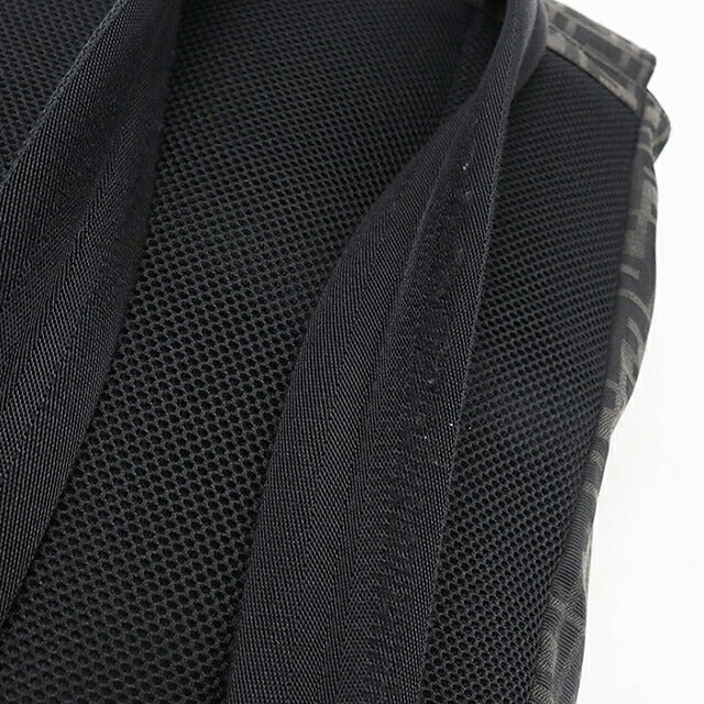 中古 フェンディ リュック メンズ ブランド FENDI FFジャガード バックパック 7VZ066 ブラック USDFE117362011