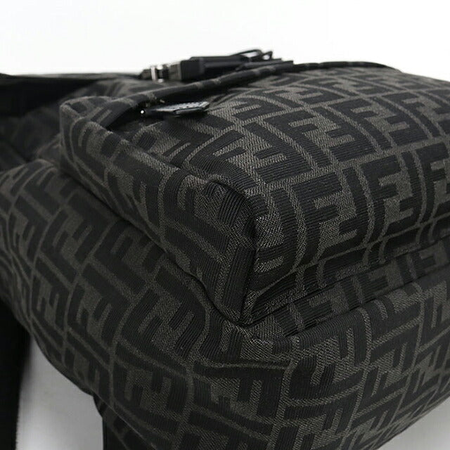 中古 フェンディ リュック メンズ ブランド FENDI FFジャガード バック