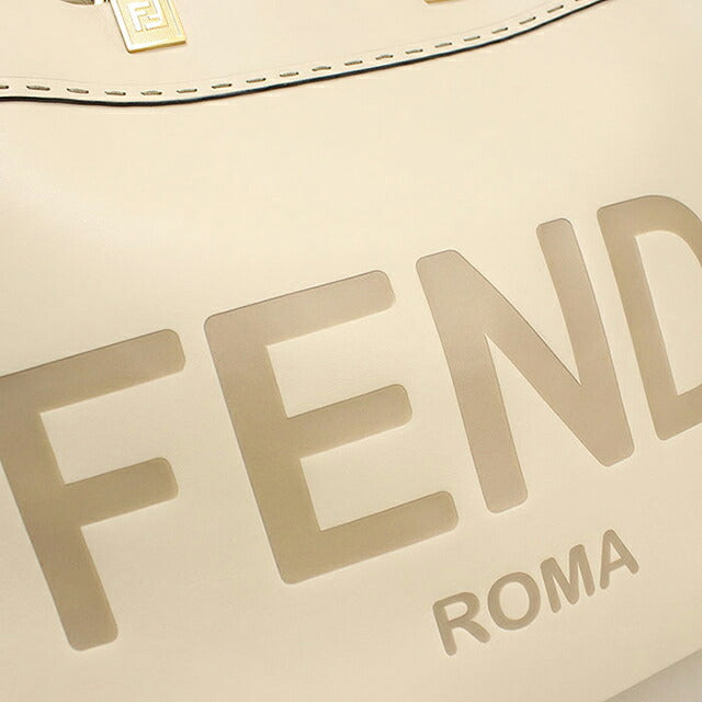 中古 フェンディ トートバッグ レディース ブランド FENDI  サンシャイン ミディアム 8BH386 ホワイト USDFE117487011