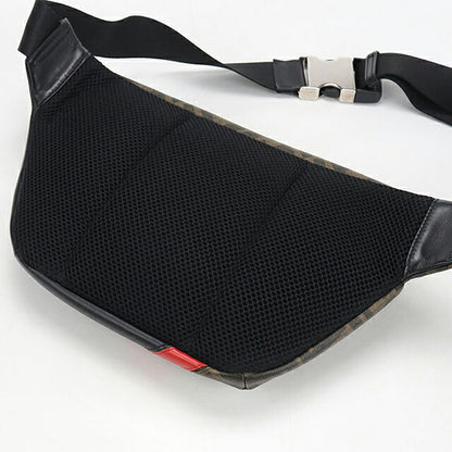 中古 フェンディ ボディバッグ メンズ ブランド FENDI ダイアゴナル ベルトバッグ 7VA434 ブラウン USDFE117573011