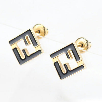 中古 フェンディ ピアス レディース ブランド FENDI  フォーエバーフェンディ 8AK320 ブラック アクセサリー USDFE118392011