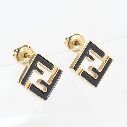 中古 フェンディ ピアス レディース ブランド FENDI  フォーエバーフェンディ 8AK320 ブラック アクセサリー USDFE118392011
