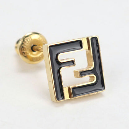 中古 フェンディ ピアス レディース ブランド FENDI  フォーエバーフェンディ 8AK320 ブラック アクセサリー USDFE118392011