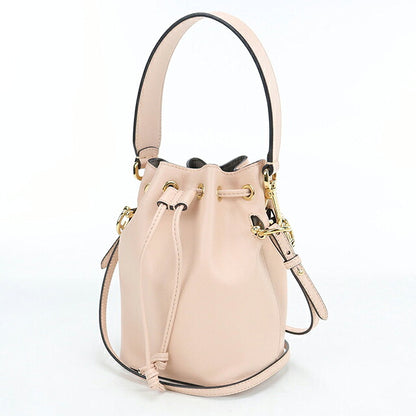中古 フェンディ ハンドバッグ レディース ブランド FENDI  ミニ モントレゾール 2WAY レザー 8BS010 ピンク USDFE118540011