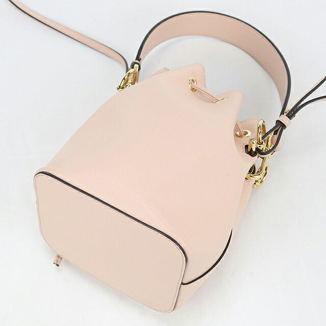 中古 フェンディ ハンドバッグ レディース ブランド FENDI  ミニ モントレゾール 2WAY レザー 8BS010 ピンク USDFE118540011