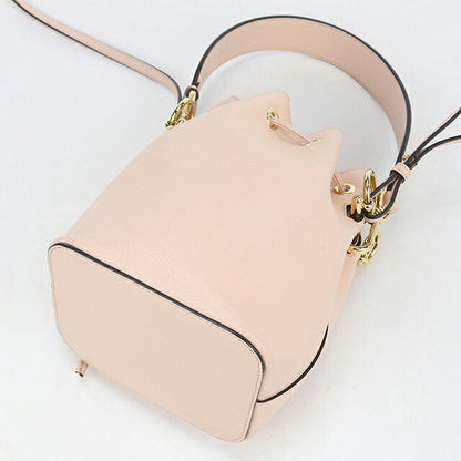 中古 フェンディ ハンドバッグ レディース ブランド FENDI  ミニ モントレゾール 2WAY レザー 8BS010 ピンク USDFE118540011