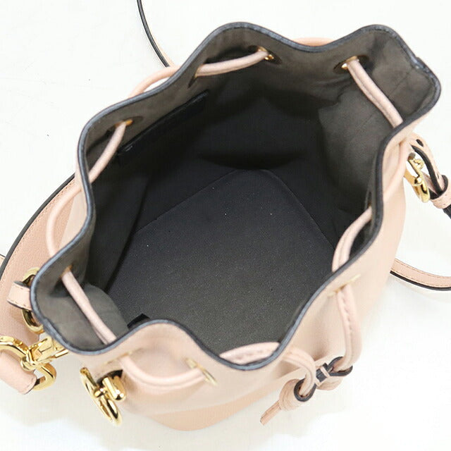 中古 フェンディ ハンドバッグ レディース ブランド FENDI  ミニ モントレゾール 2WAY レザー 8BS010 ピンク USDFE118540011