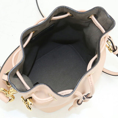 中古 フェンディ ハンドバッグ レディース ブランド FENDI  ミニ モントレゾール 2WAY レザー 8BS010 ピンク USDFE118540011
