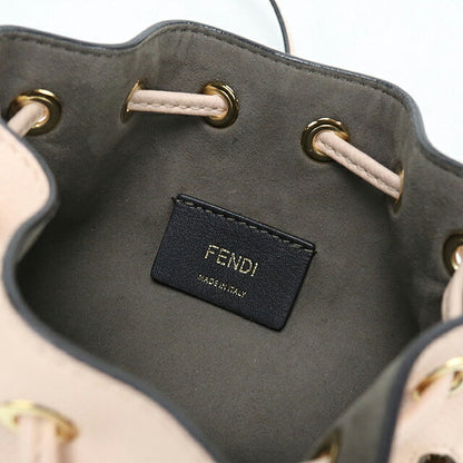 中古 フェンディ ハンドバッグ レディース ブランド FENDI  ミニ モントレゾール 2WAY レザー 8BS010 ピンク USDFE118540011