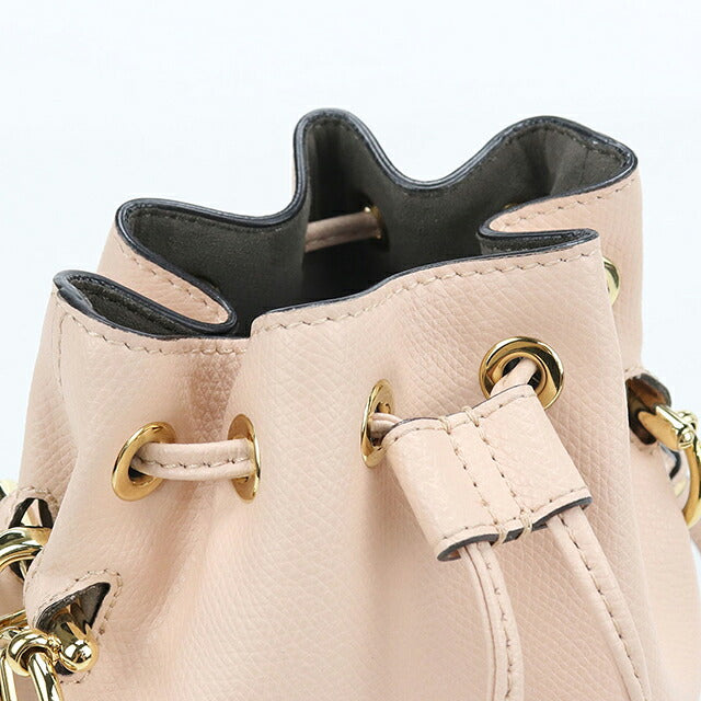 中古 フェンディ ハンドバッグ レディース ブランド FENDI  ミニ モントレゾール 2WAY レザー 8BS010 ピンク USDFE118540011