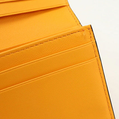 フェンディ 二つ折り財布 二折財布 コンパクト レディース ブランド FENDI バゲット  8M0420 オレンジ USDFE118569011