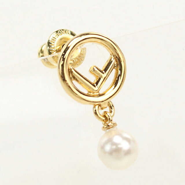 フェンディ ピアス レディース ブランド FENDI エフ イズ フェンディ  8AH432 ゴールド アクセサリー USDFE119028011