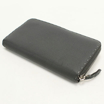 フェンディ 長財布ラウンドファスナー メンズ ブランド FENDI セレリア  7M0210 グレー USDFE119175011