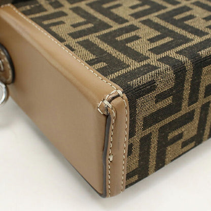 フェンディ ハンドバッグ メンズ ブランド FENDI バゲット ソフトトランク 2WAY 7VA565 AFBV ブラウン USDFE119327011