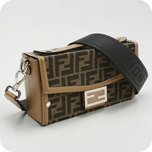 フェンディ ハンドバッグ メンズ ブランド FENDI バゲット ソフトトランク 2WAY 7VA565 AFBV ブラウン USDFE119327011
