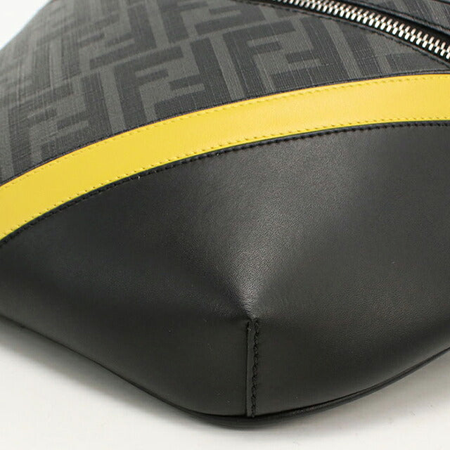 フェンディ ボディバッグ メンズ ブランド FENDI ダイアゴナル ベルトバッグ 7VA562 ALKA ブラック USDFE119364011