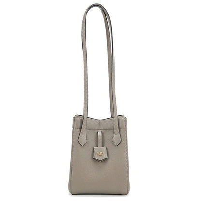 中古 フェンディ ショルダーバッグ レディース ブランド FENDI  オリガミ ミニ 8BS083 APZA グレー USDFE119390011