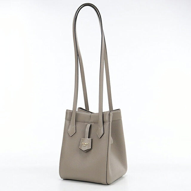 中古 フェンディ ショルダーバッグ レディース ブランド FENDI  オリガミ ミニ 8BS083 APZA グレー USDFE119390011