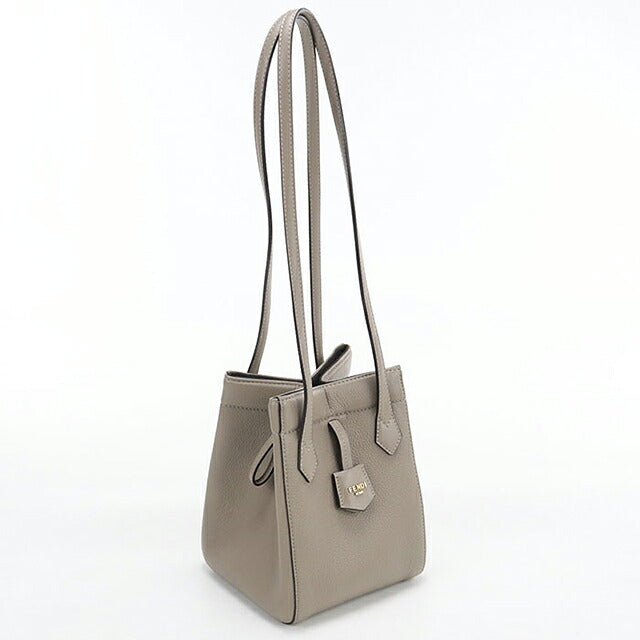 中古 フェンディ ショルダーバッグ レディース ブランド FENDI  オリガミ ミニ 8BS083 APZA グレー USDFE119390011