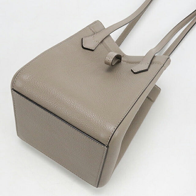 中古 フェンディ ショルダーバッグ レディース ブランド FENDI  オリガミ ミニ 8BS083 APZA グレー USDFE119390011
