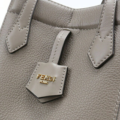 中古 フェンディ ショルダーバッグ レディース ブランド FENDI  オリガミ ミニ 8BS083 APZA グレー USDFE119390011