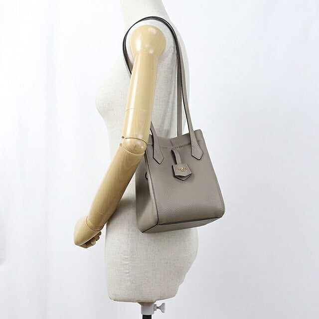 中古 フェンディ ショルダーバッグ レディース ブランド FENDI  オリガミ ミニ 8BS083 APZA グレー USDFE119390011