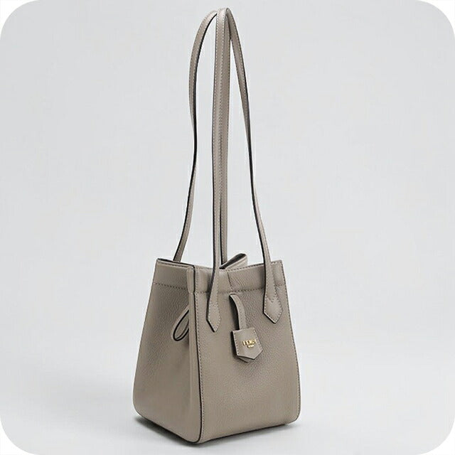 中古 フェンディ ショルダーバッグ レディース ブランド FENDI  オリガミ ミニ 8BS083 APZA グレー USDFE119390011