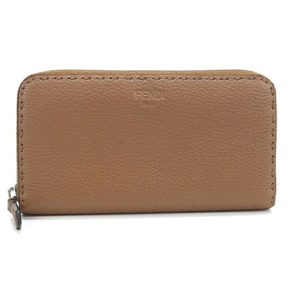中古 フェンディ 長財布ラウンドファスナー レディース ブランド FENDI セレリア  8M0299 SFR ブラウン USDFE119433011