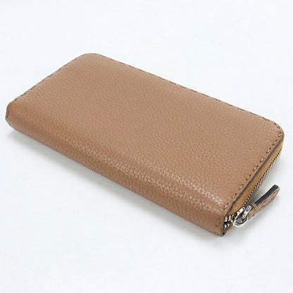 中古 フェンディ 長財布ラウンドファスナー レディース ブランド FENDI セレリア  8M0299 SFR ブラウン USDFE119433011