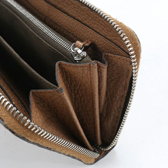 中古 フェンディ 長財布ラウンドファスナー レディース ブランド FENDI セレリア  8M0299 SFR ブラウン USDFE119433011