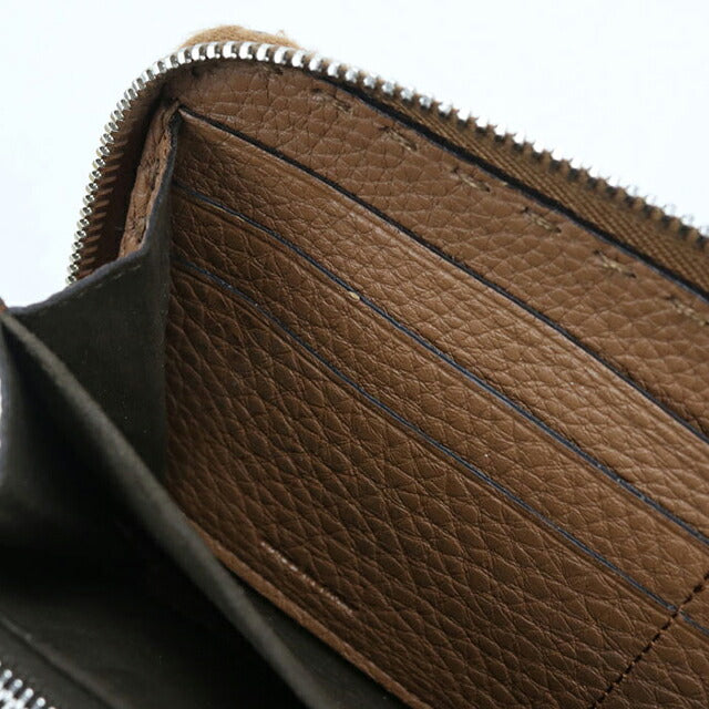 中古 フェンディ 長財布ラウンドファスナー レディース ブランド FENDI セレリア  8M0299 SFR ブラウン USDFE119433011