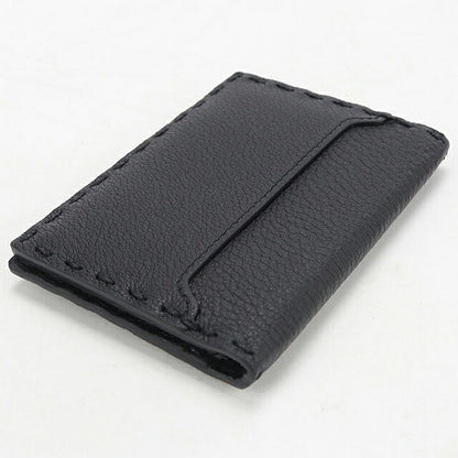 中古 フェンディ カードケース コンパクト メンズ ブランド FENDI セレリア  7M0349 AP3B ブラック USDFE119440011