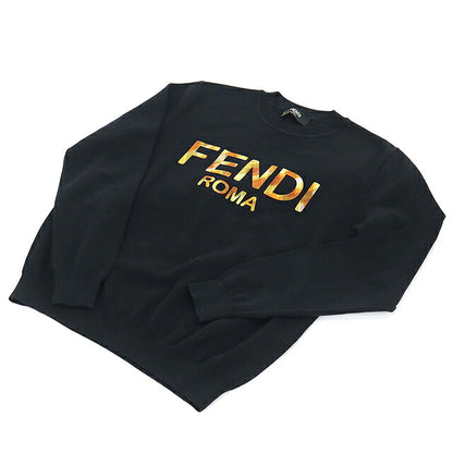 中古 フェンディ ニット メンズ ブランド FENDI  ニット FAE536 ABT9 ブラック USDFE120217011