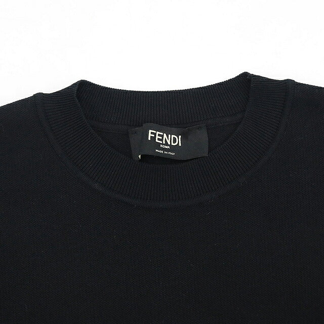 中古 フェンディ ニット メンズ ブランド FENDI  ニット FAE536 ABT9 ブラック USDFE120217011