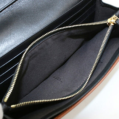 中古 フェンディ 長財布二折 レディース ブランド FENDI ペカン  8M0298 ブラウン USDFE120528011