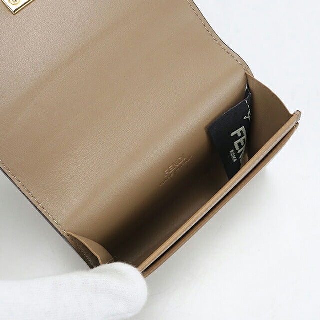 中古 フェンディ 名刺入れ レディース ブランド FENDI カードケース