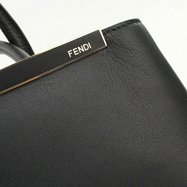 中古 フェンディ ハンドバッグ レディース ブランド FENDI プチ トゥージュール 2WAY 8BH253 ブラック USDFE121416011