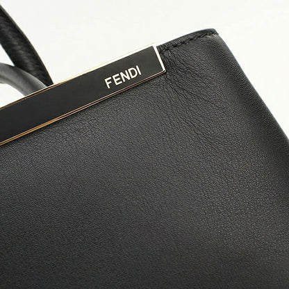 中古 フェンディ ハンドバッグ レディース ブランド FENDI プチ トゥージュール 2WAY 8BH253 ブラック USDFE121416011