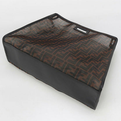 中古 フェンディ ハンドバッグ レディース ブランド FENDI ピーカブー ディフェンダー 7AR718 ブラウン バッグ USDFE88639011
