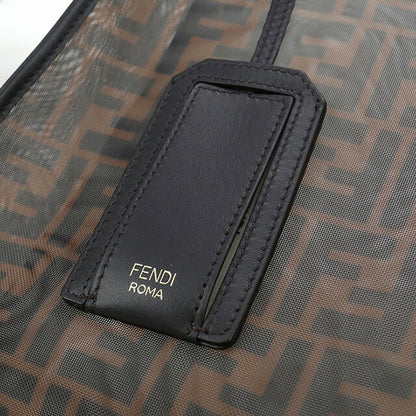 中古 フェンディ ハンドバッグ レディース ブランド FENDI ピーカブー ディフェンダー 7AR718 ブラウン バッグ USDFE88639011