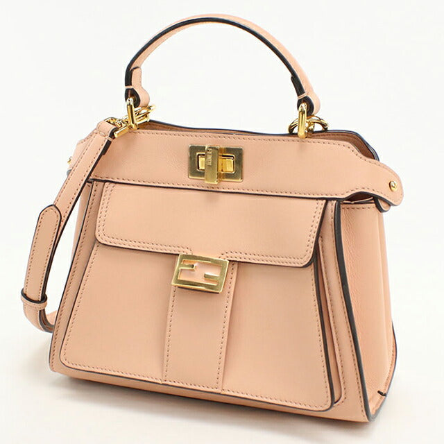 中古 フェンディ ハンドバッグ レディース ブランド FENDI ピーカブー ピーカブー ミニ 8BN244 ピンク USDFE88983011