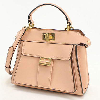 中古 フェンディ ハンドバッグ レディース ブランド FENDI ピーカブー ピーカブー ミニ 8BN244 ピンク USDFE88983011