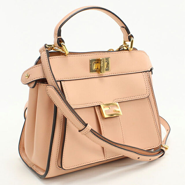 中古 フェンディ ハンドバッグ レディース ブランド FENDI ピーカブー ピーカブー ミニ 8BN244 ピンク USDFE88983011