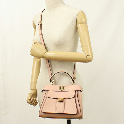 中古 フェンディ ハンドバッグ レディース ブランド FENDI ピーカブー ピーカブー ミニ 8BN244 ピンク USDFE88983011