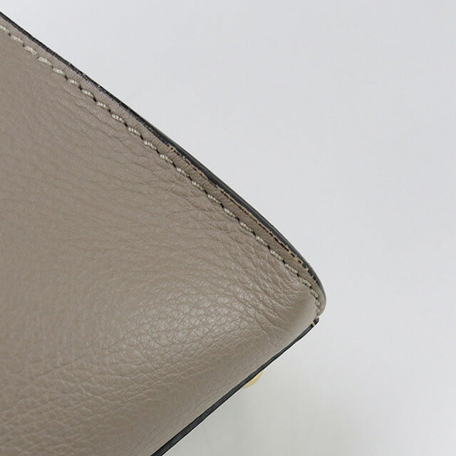 中古 フェンディ ハンドバッグ レディース ブランド FENDI ピーカブー 2WAY レザー 8BN290 3ZL F0E65 グレー バッグ USDFE91585011