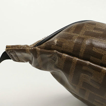 中古 フェンディ ボディバッグ ユニセックス ブランド FENDI ズッカ ベルトバッグ 7VA446 ブラウン バッグ USDFE93612011